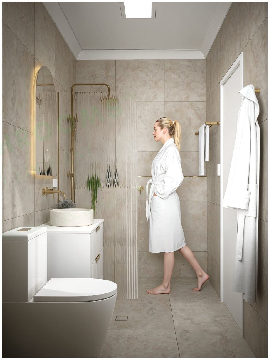 Photo-realistic ensuite render